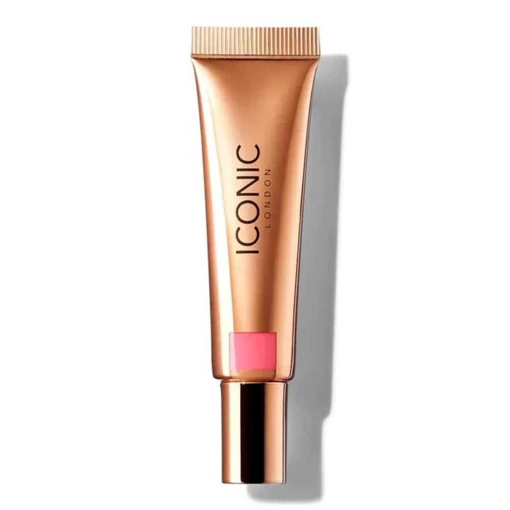NIB! - ICONIC London Women's‎ Liquid Blush Makeup Color - Power Pink - Full Size